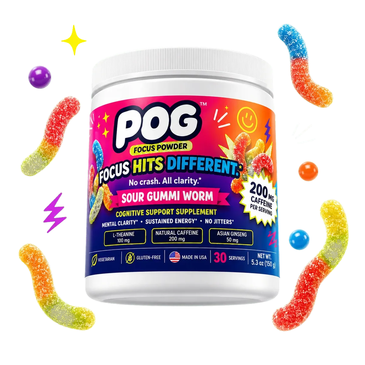 POG Sour Gummi