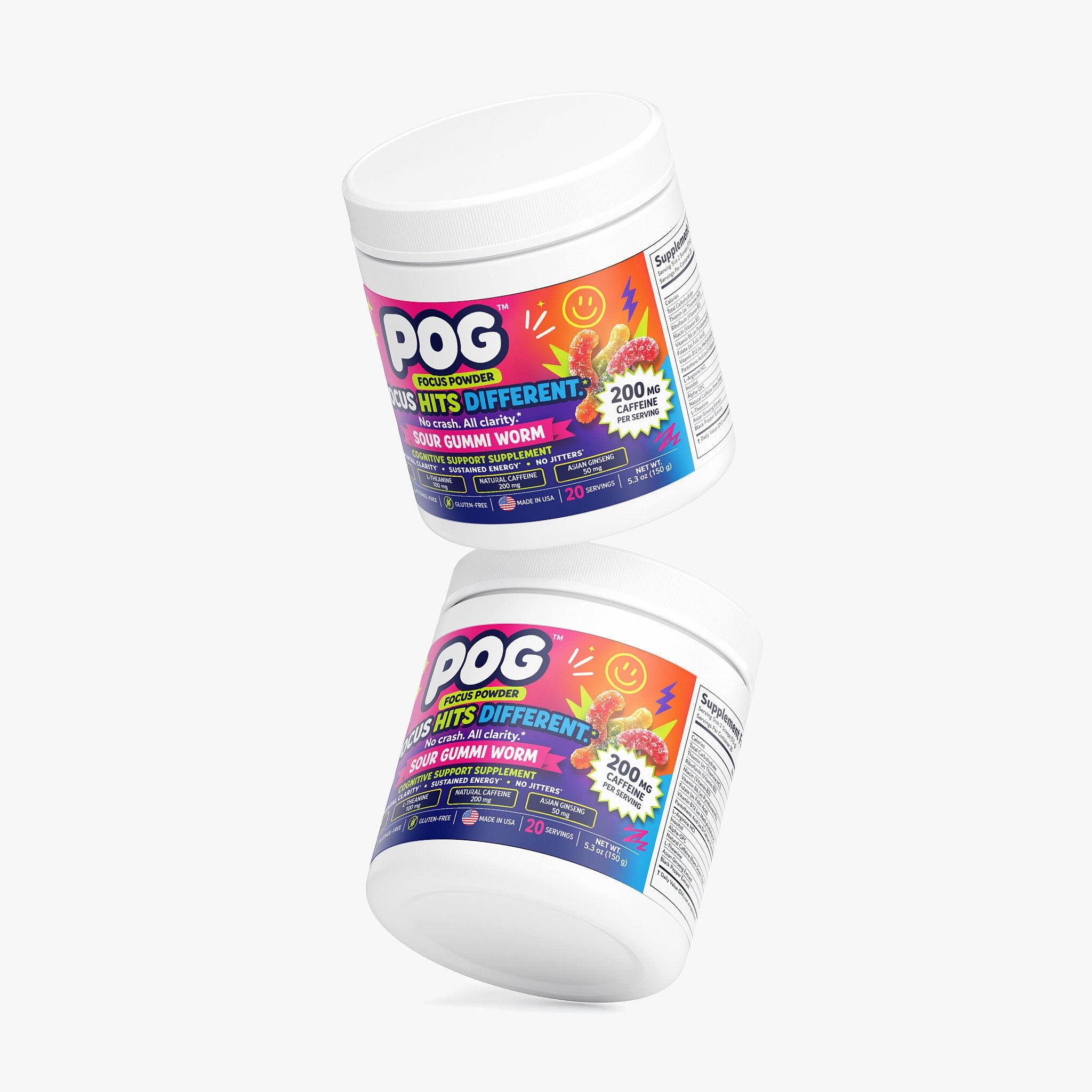 Focus Powder (Sour Gummi Worm)